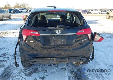 2019 Honda Hr-V Lx z USA, uszkodzony, nr VIN 3CZRU6H3XKG712408